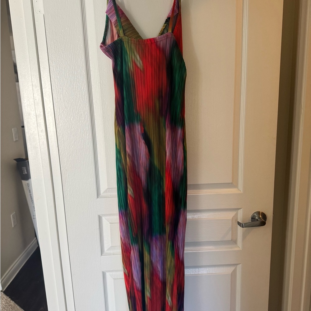 PrettyLittleThing Multicolor Maxi Dress - Picture 3 of 3